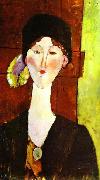 Amedeo Modigliani Portrait of Beatris Hastings oil painting on canvas